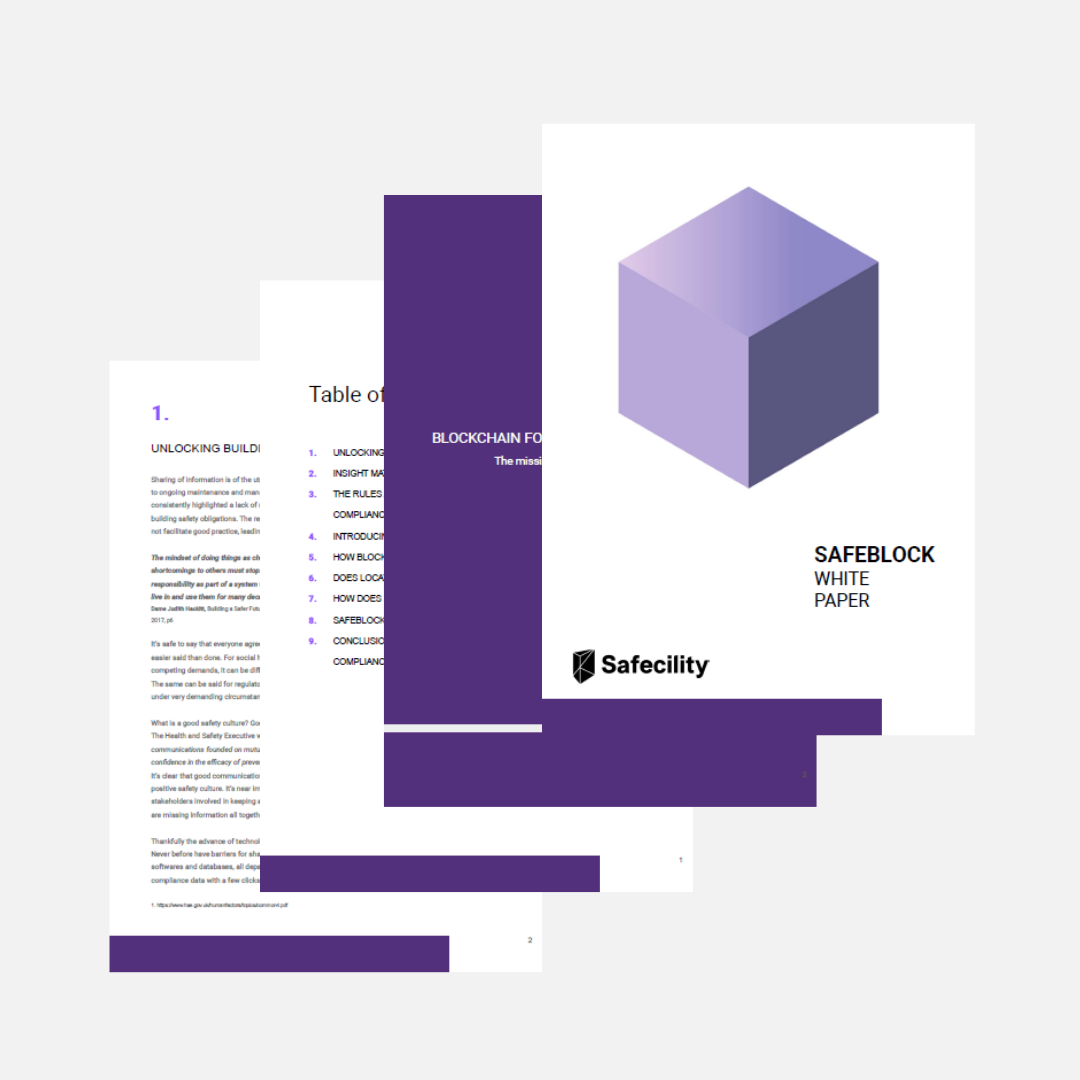 Safeblock Whitepaper Landing Page Image